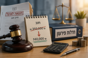 החוב הישן מתכווץ – מה קורה לחובות הוצאה לפועל בחדלות פירעון?